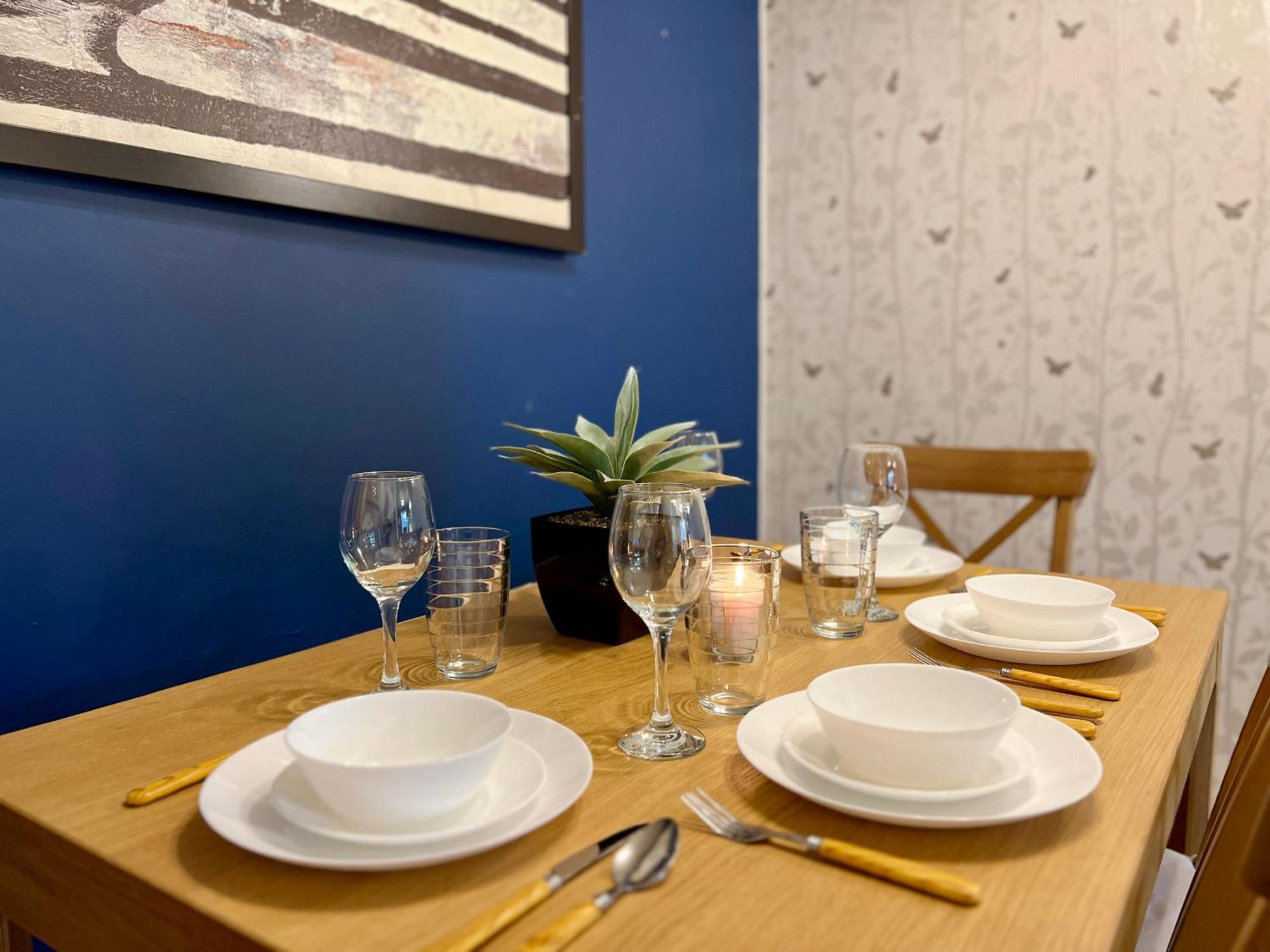 Ferienwohnung Ground Floor Flat With Free Parking & Wifi Glasgow Exterior foto