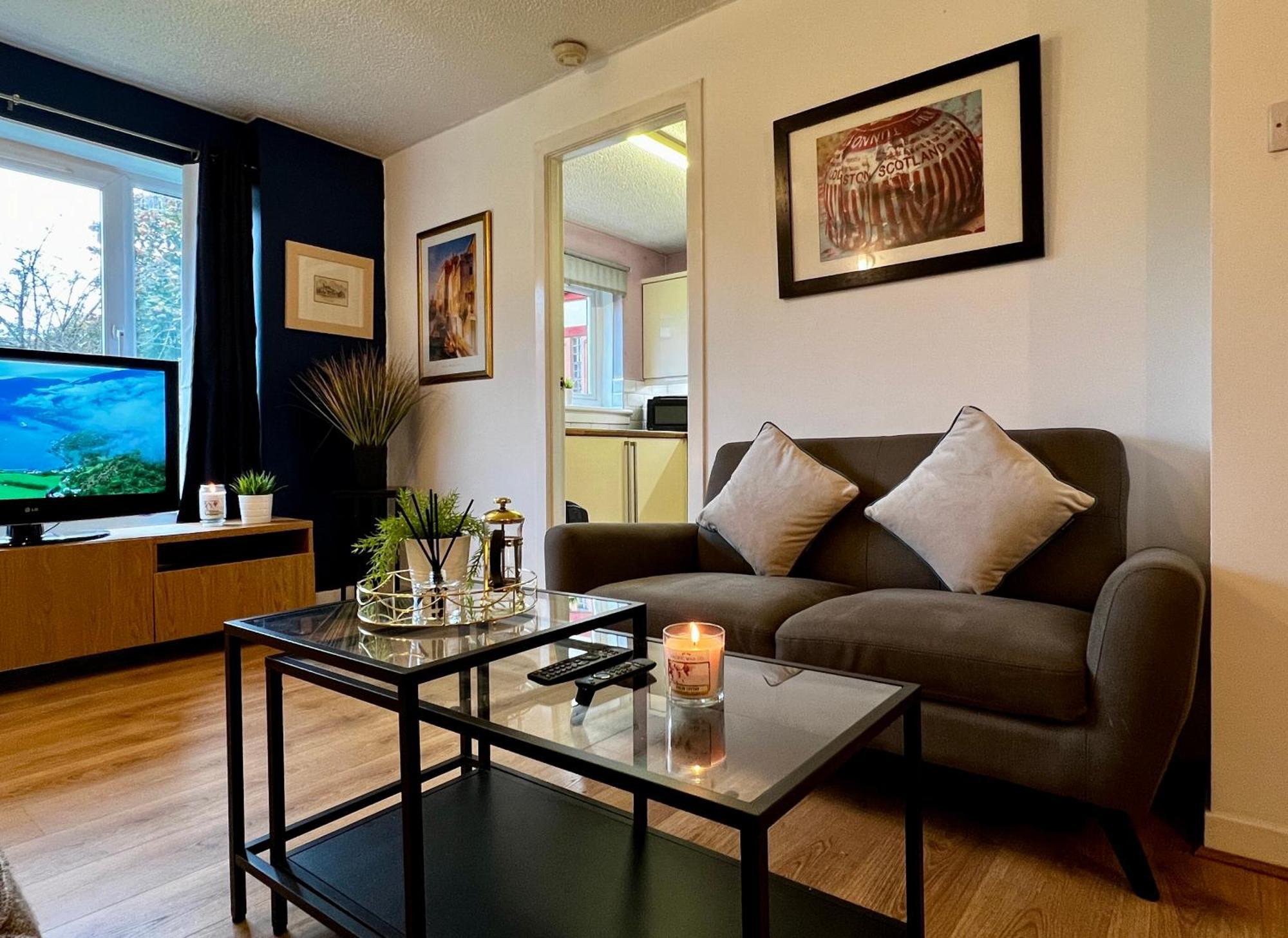 Ferienwohnung Ground Floor Flat With Free Parking & Wifi Glasgow Exterior foto