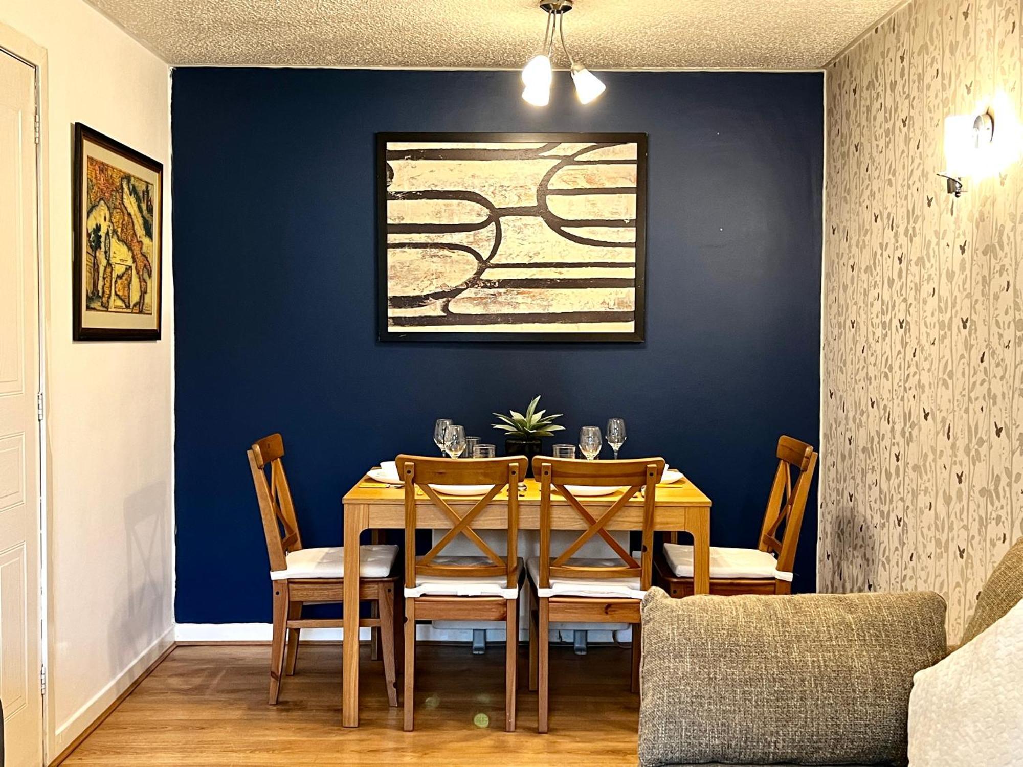 Ferienwohnung Ground Floor Flat With Free Parking & Wifi Glasgow Exterior foto